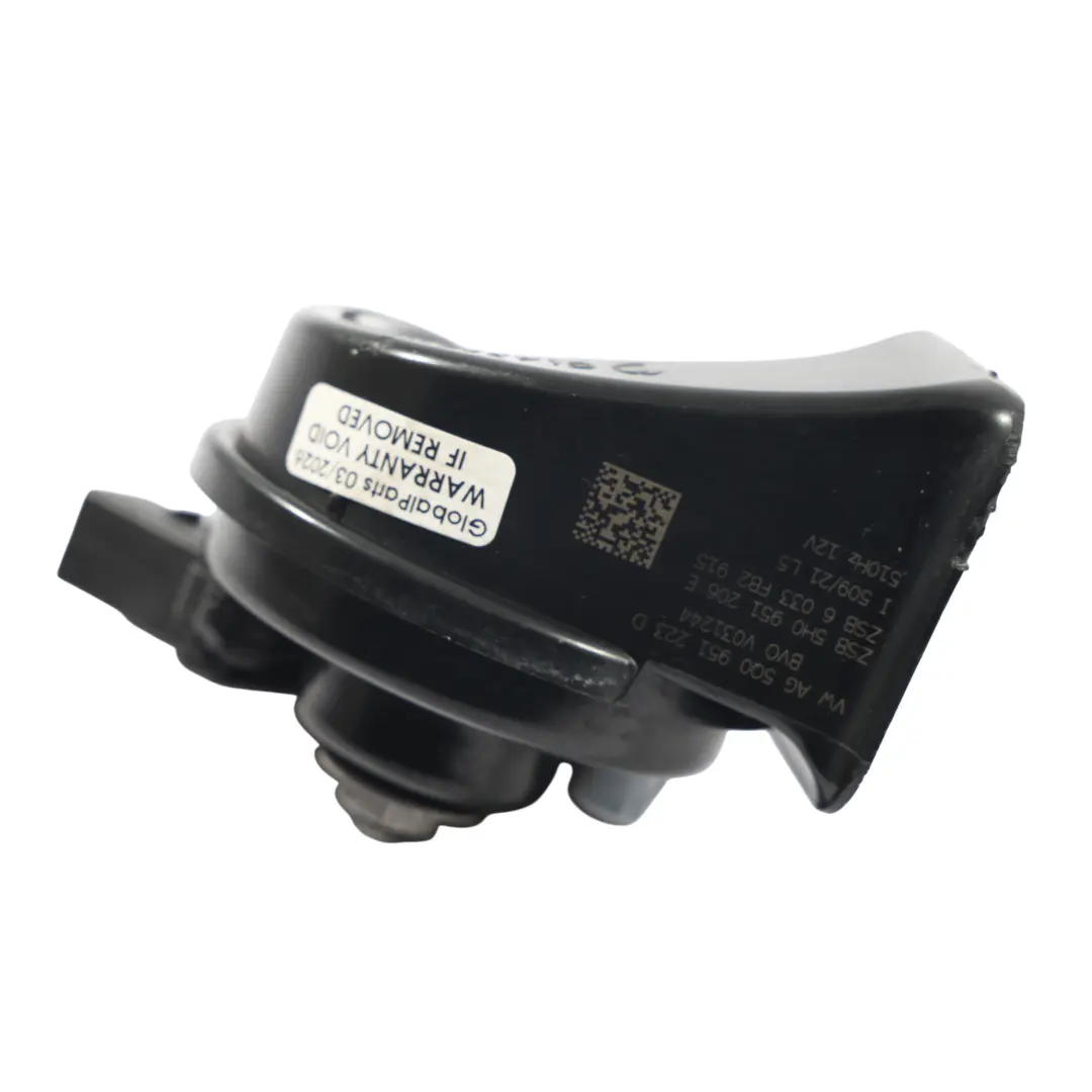 Mk8 Bocina Eléctrica Señal Fanfare Tono Bajo para Volkswagen Golf con número de pieza 5H0951206E Volkswagen Golf Mk8 Bocina Eléctrica Señal Fanfare Tono Bajo - SKU 5H0951206E - Número de pieza 5H0951206E