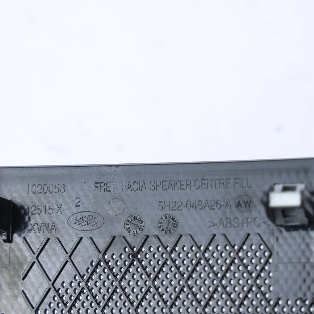 Dashboard Speaker Cover Trim Gille to Land Rover Discovery 4 L319 with Part number 5H22-046A26-AAW Land Rover Discovery 4 L319 Dashboard Speaker Cover Trim Gille - SKU 5H22-046A26-AAW - Part number 5H22-046A26-AAW