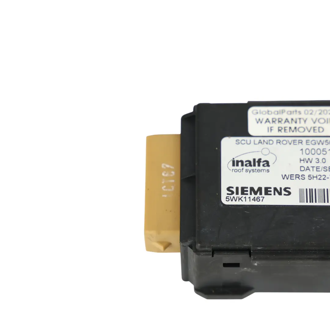 Land Rover Discovery 3 L319 Module Commande Ouvrant Électrique - SKU 5H22-78502D70-AB - Numéro de pièce 5H22-78502D70-AB