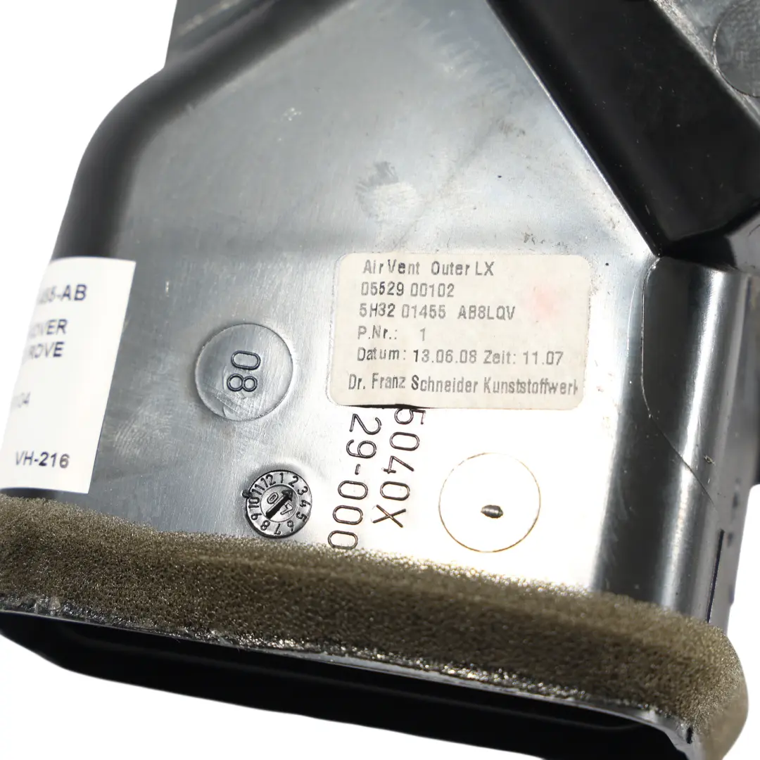 Range Rover L320 Bocchetta Aria Cruscotto Sinistra Griglia Aria - SKU 5H32-01455-AB - Numero di parte 5H32-01455-AB