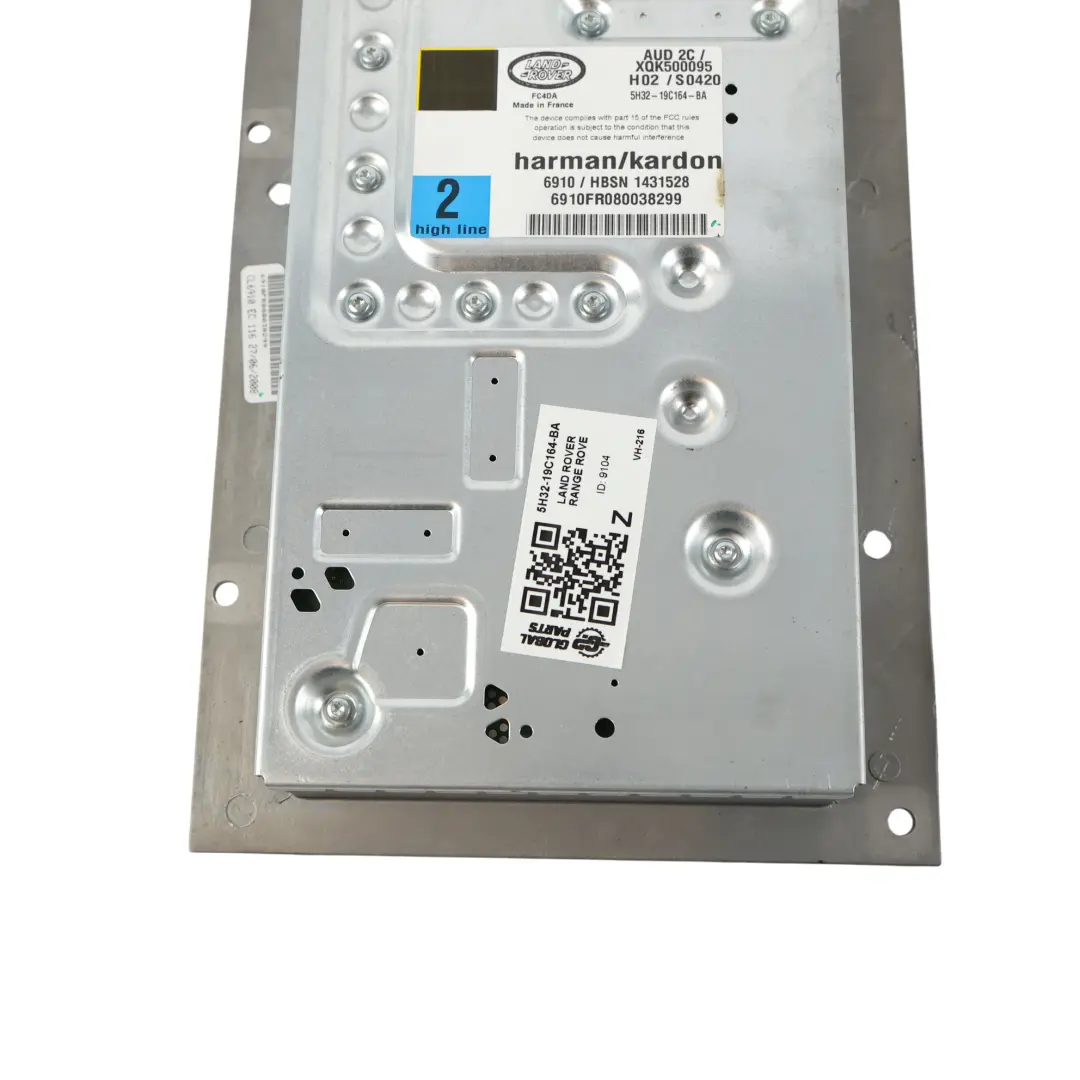 Amplificateur Radio XQK500095 pour Land Rover Range Rover Sport L320 à propos du numéro de pièce 5H32-19C164-BA Land Rover Range Rover Sport L320 Amplificateur Radio XQK500095 - SKU 5H32-19C164-BA - Numéro de pièce 5H32-19C164-BA