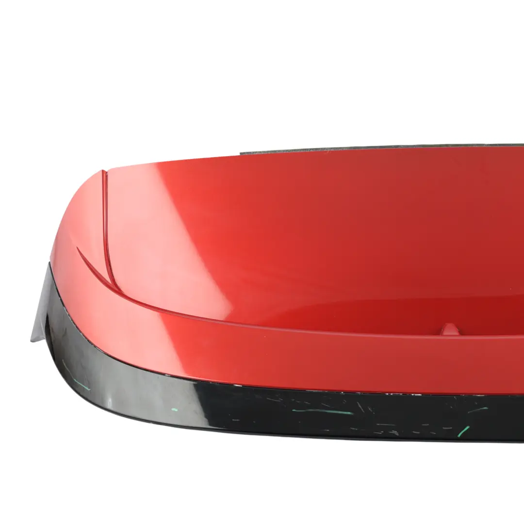 Mk8 GTI Rear Spoiler Boot Tailgate Trim Panel Kings Red Metallic - C3J to VW Golf with Part number 5H4827934C VW Golf Mk8 GTI Rear Spoiler Boot Tailgate Trim Panel Kings Red Metallic - C3J - SKU 5H4827934C-KIN - Part number 5H4827934C