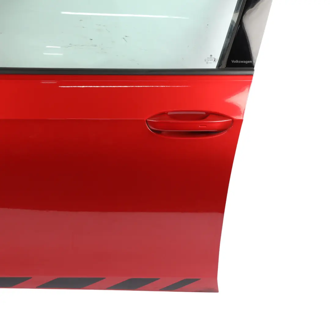 VW Volkswagen Golf Mk8 Door Front Left N/S Kings Red Metallic - C3J - SKU 5H4831055K-KIN - Part number 5H4831055K