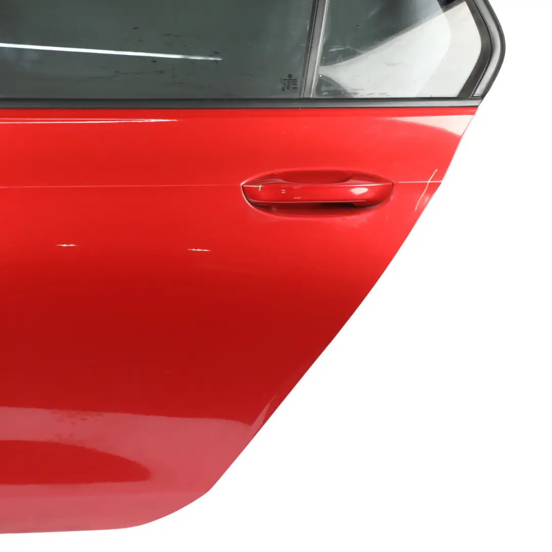 Mk8 CD1 Door Rear Left N/S Kings Red Metallic - C3J to Volkswagen Golf with Part number 5H4833055K Volkswagen Golf Mk8 CD1 Door Rear Left N/S Kings Red Metallic - C3J - SKU 5H4833055K-KIN - Part number 5H4833055K