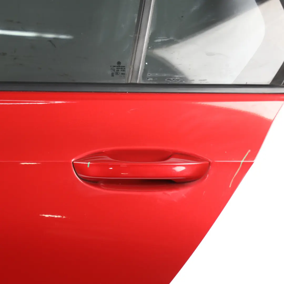 Volkswagen Golf Mk8 CD1 Door Rear Left N/S Kings Red Metallic - C3J - SKU 5H4833055K-KIN - Part number 5H4833055K