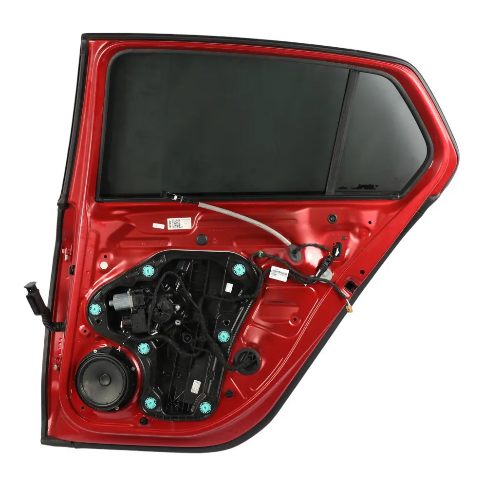 Mk8 Door Rear Right O/S Kings Red Metallic - C3J to Volkswagen VW Golf with Part number 5H4833056K Volkswagen VW Golf Mk8 Door Rear Right O/S Kings Red Metallic - C3J - SKU 5H4833056K-KIN - Part number 5H4833056K
