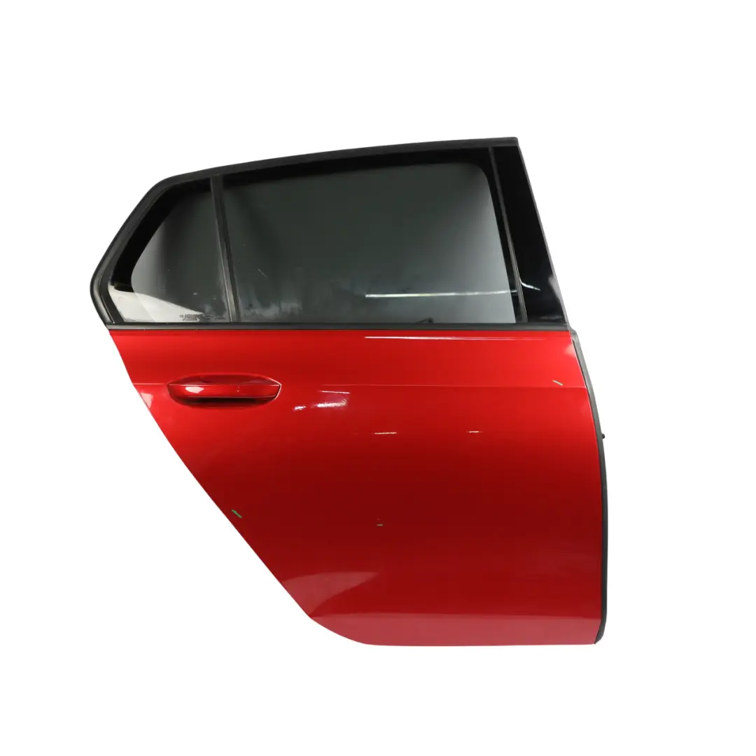 Volkswagen VW Golf Mk8 Door Rear Right O/S Kings Red Metallic - C3J - SKU 5H4833056K-KIN - Part number 5H4833056K