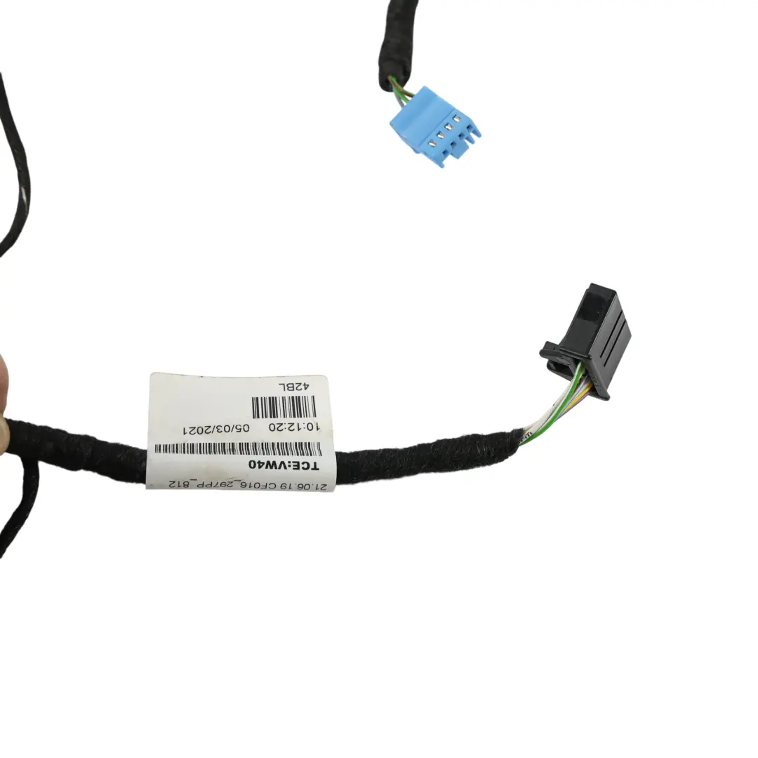 Mk8 Front Door Loom Wiring Cable Harness Right O/S to Volkswagen Golf with Part number 5H4971162BL Volkswagen Golf Mk8 Front Door Loom Wiring Cable Harness Right O/S - SKU RHD-5H4971162BL - Part number 5H4971162BL