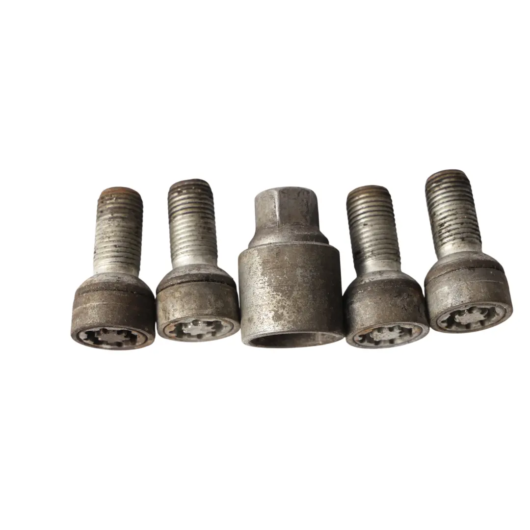 Skoda Octavia Mk3 Anti Theft Bolt Locks Security Wheel Nut Set Kit - SKU 5J0698139-1 - Part number 5J0698139