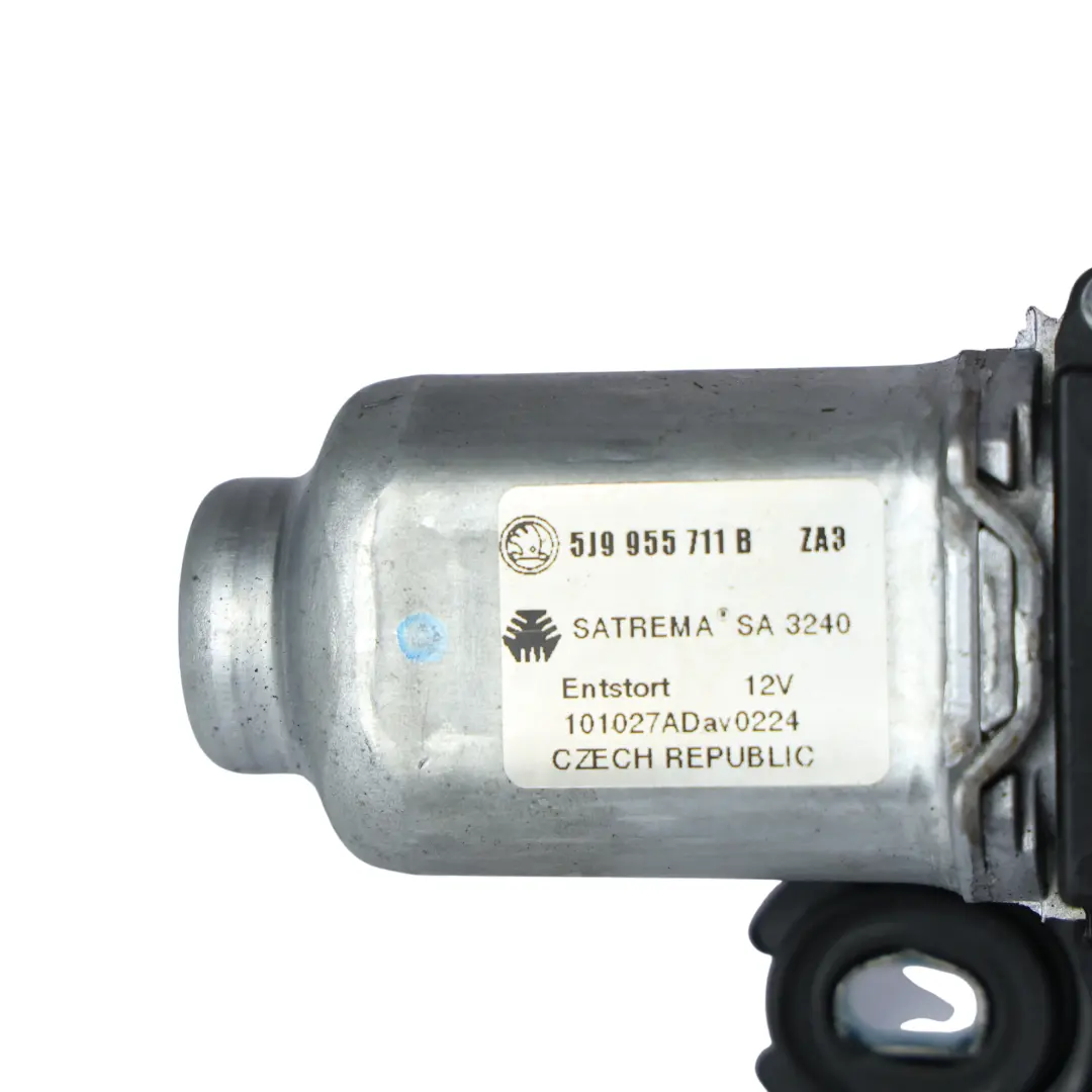 Skoda Yeti 5L Moteur D'Essuie Glace Arrière Unité Entraînement Vitre Hayon - SKU 5J9955711B - Numéro de pièce 5J9955711B