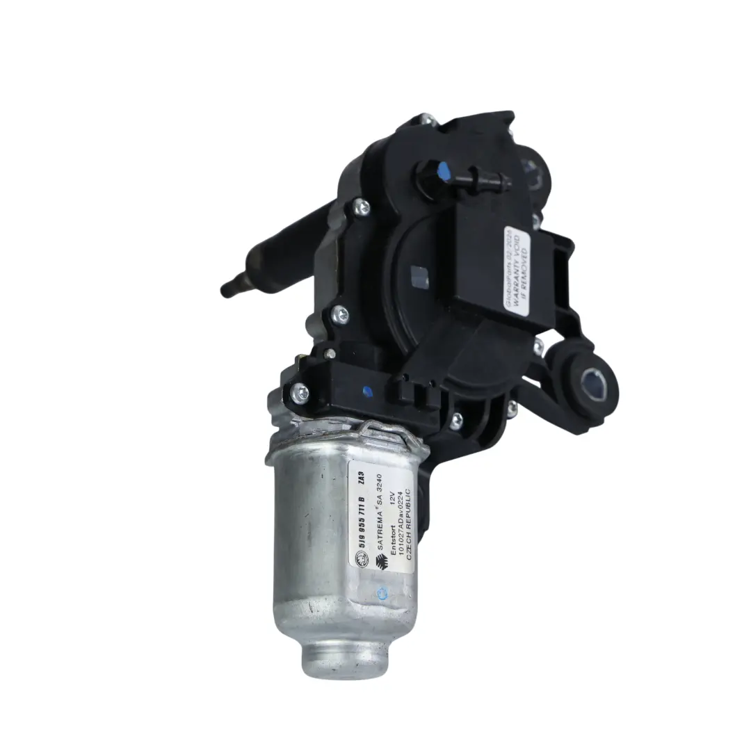 Skoda Yeti 5L Heckscheibenwischermotor Fenster Heckklappe Glas Antriebseinheit - SKU 5J9955711B - Teilenummer 5J9955711B