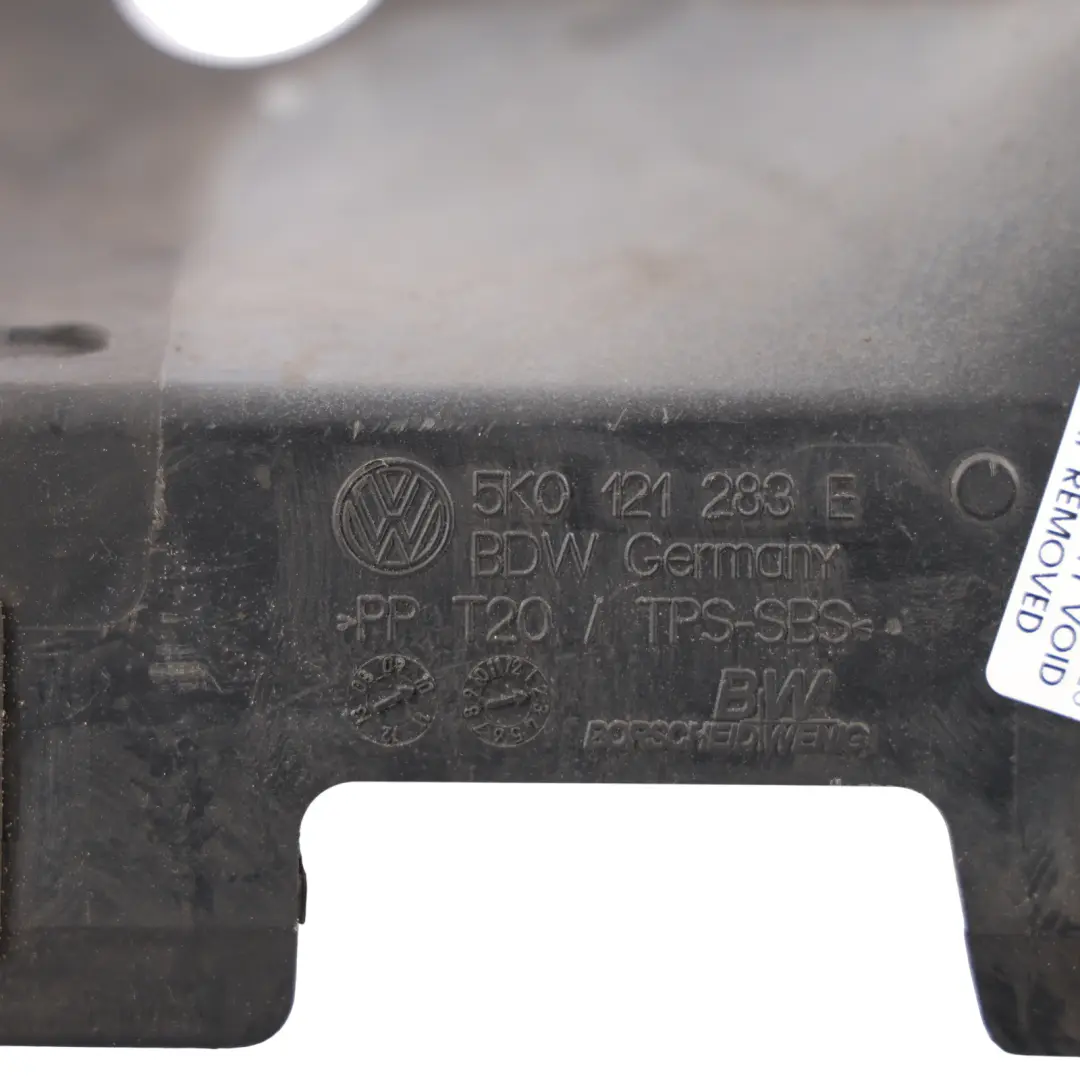 Volkswagen Golf Mk6 GTI Conduit Air Radiateur Panneau Guide Gauche - SKU 5K0121283E - Numéro de pièce 5K0121283E