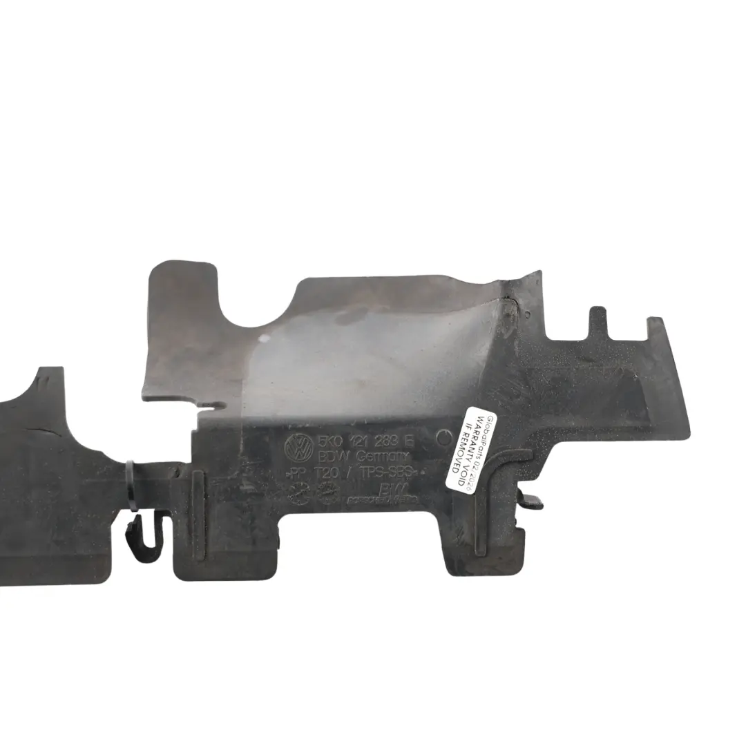 Volkswagen Golf Mk6 GTI Conduit Air Radiateur Panneau Guide Gauche - SKU 5K0121283E - Numéro de pièce 5K0121283E