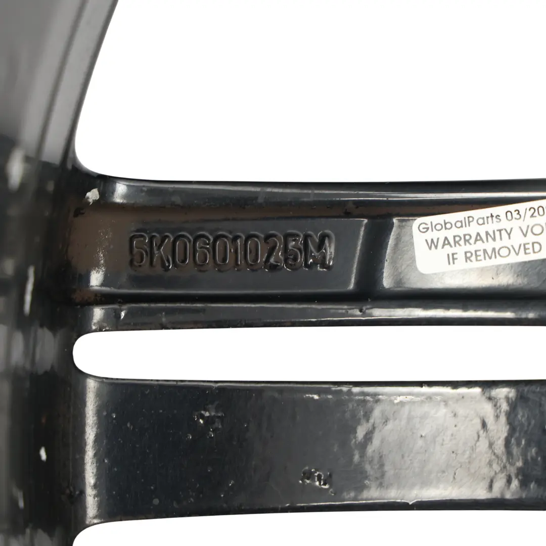 Mk6 Felga Aluminiowa Czarna 19" 8J ET:50 do Volkswagen Golf R o numerze 5K0601025M Volkswagen Golf R Mk6 Felga Aluminiowa Czarna 19" 8J ET:50 - SKU 5K0601025M-1 - Numer Części 5K0601025M