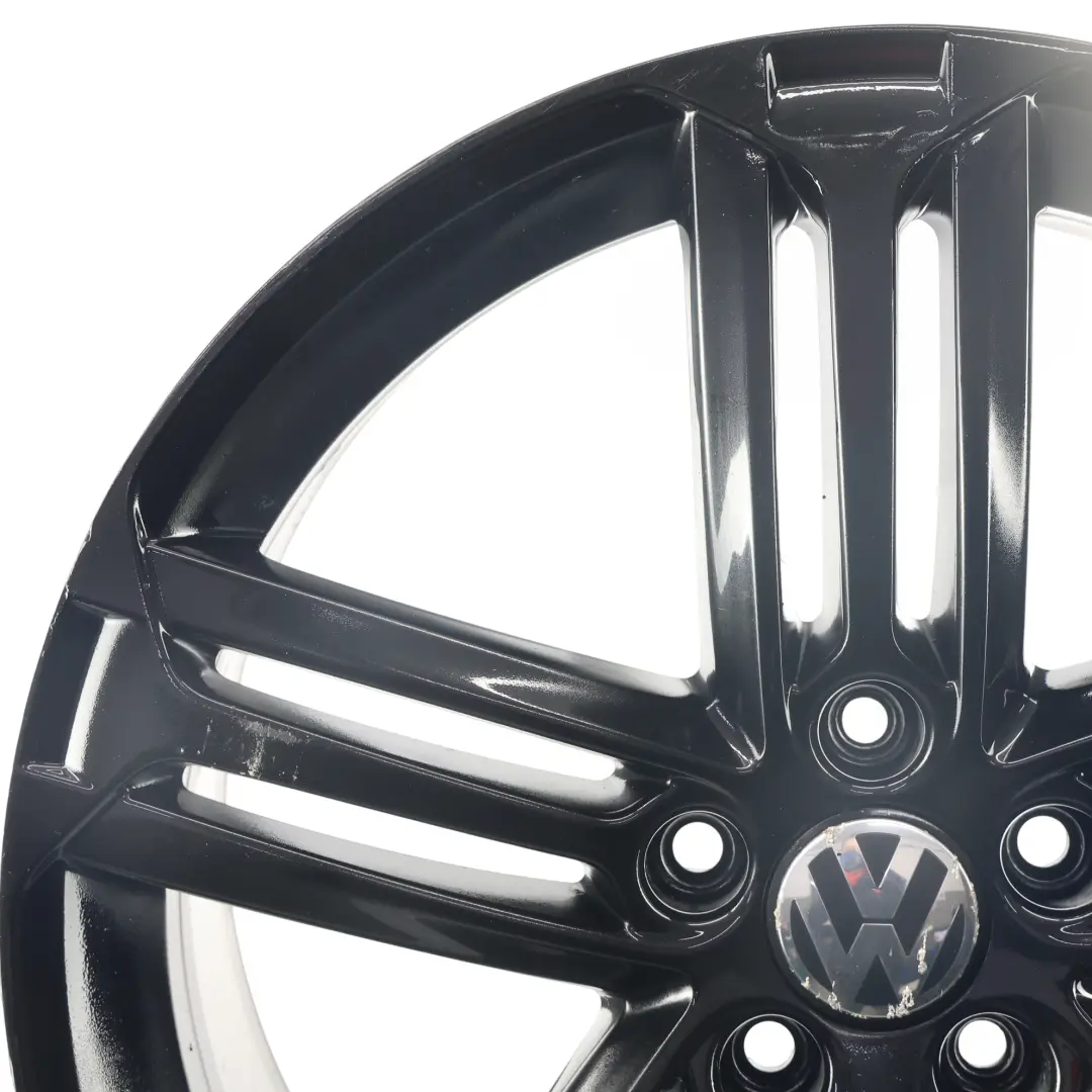 Volkswagen Golf R Mk6 Cerchione Lega Nero 19" 8J ET:50 - SKU 5K0601025M-1 - Numero di parte 5K0601025M