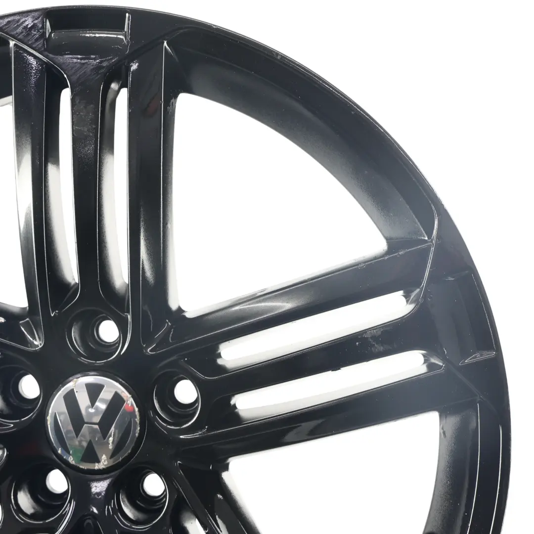 Mk6 Schwarz Felge Alu 19" 8J ET:50 für Volkswagen Golf R mit Teilenummer 5K0601025M Volkswagen Golf R Mk6 Schwarz Felge Alu 19" 8J ET:50 - SKU 5K0601025M-1 - Teilenummer 5K0601025M