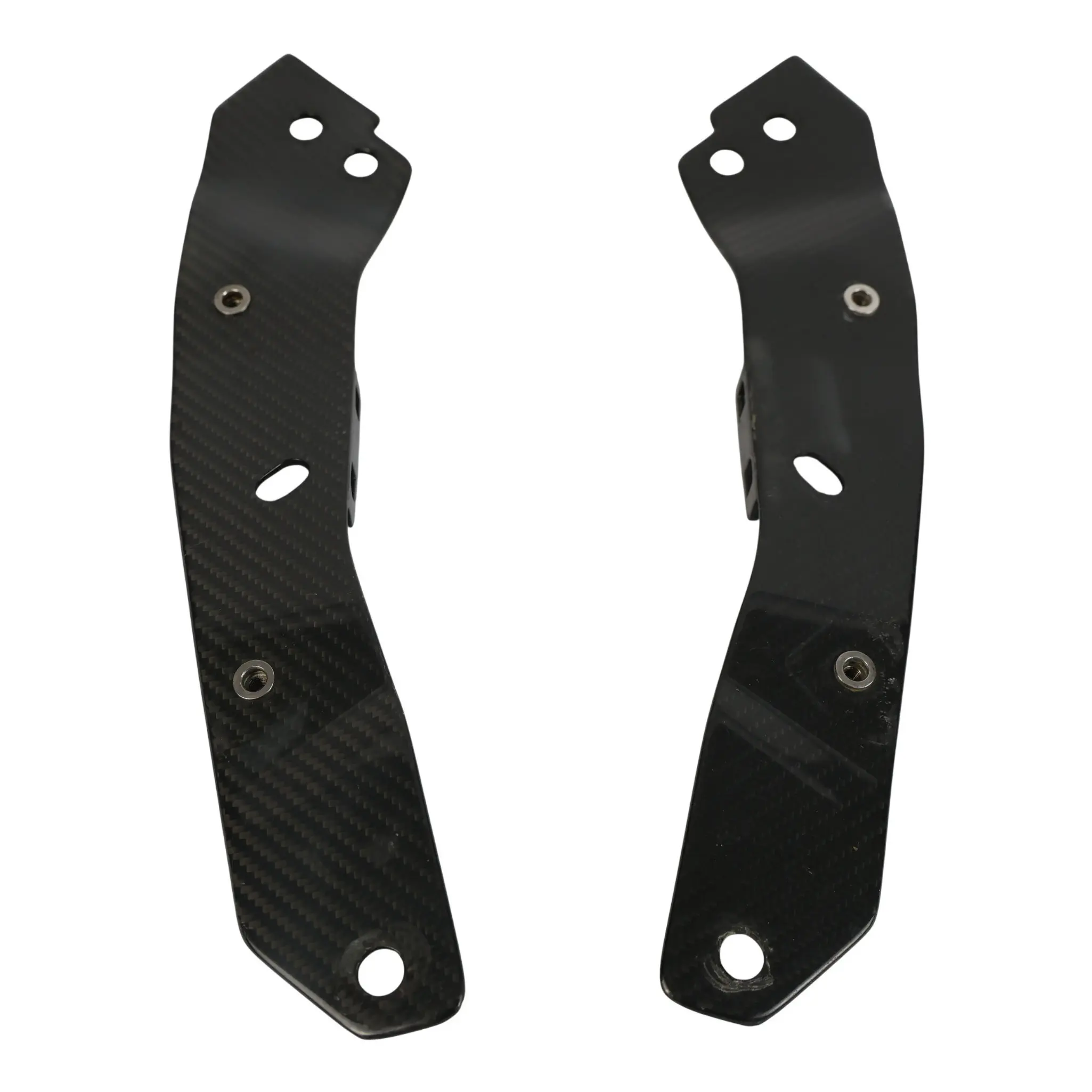 Volkswagen VW Golf VI Scheinwerfer Links Rechts Obere Halterung Carbon Set