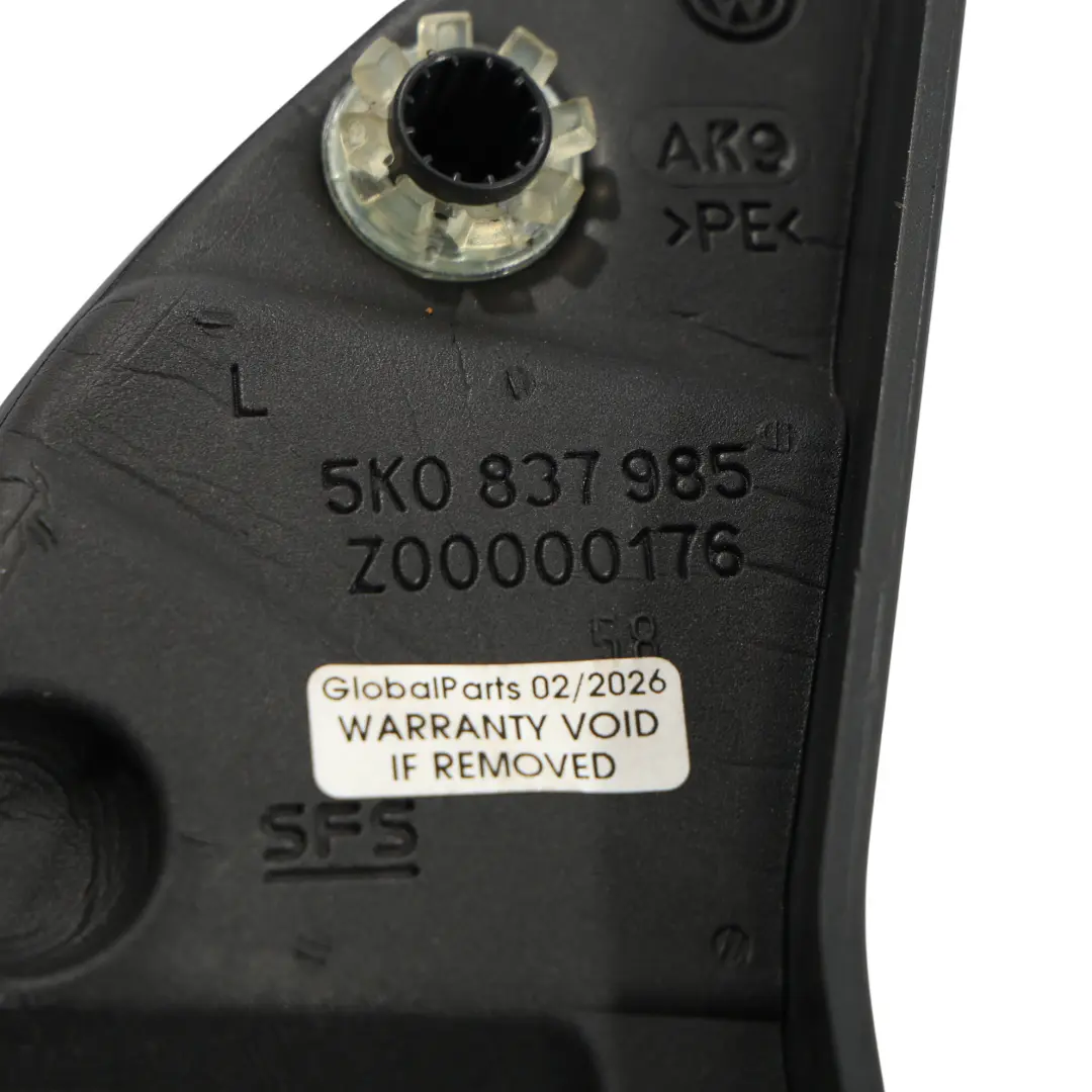 VW Volkswagen Golf Mk6 Front Door Triangle Speaker Trim Panel Left N/S - SKU 5K0837993 - Part number 5K0837993