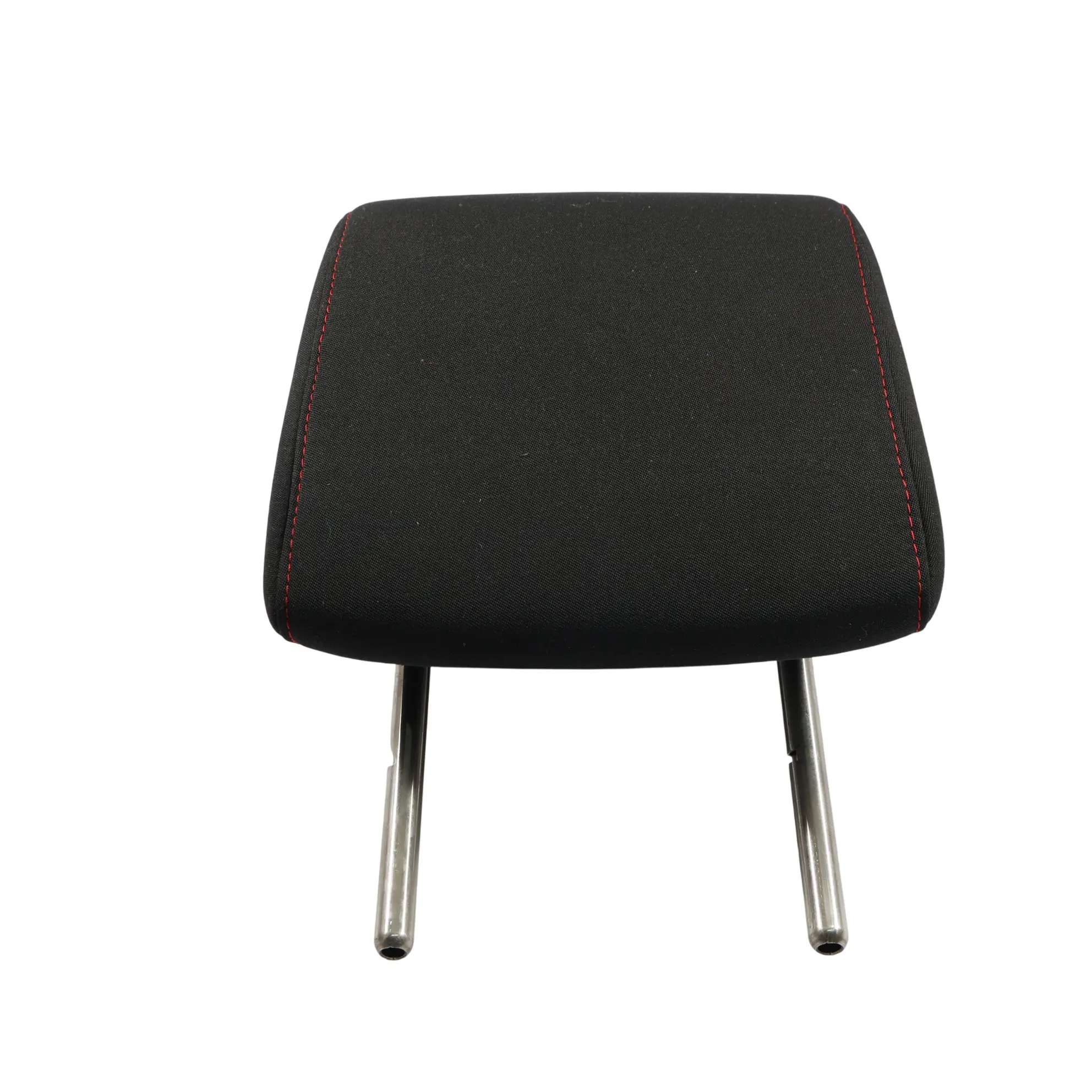 Volkswagen Golf Mk6 Asiento Trasero Izquierdo Derecho Tela Negro Puntada Roja