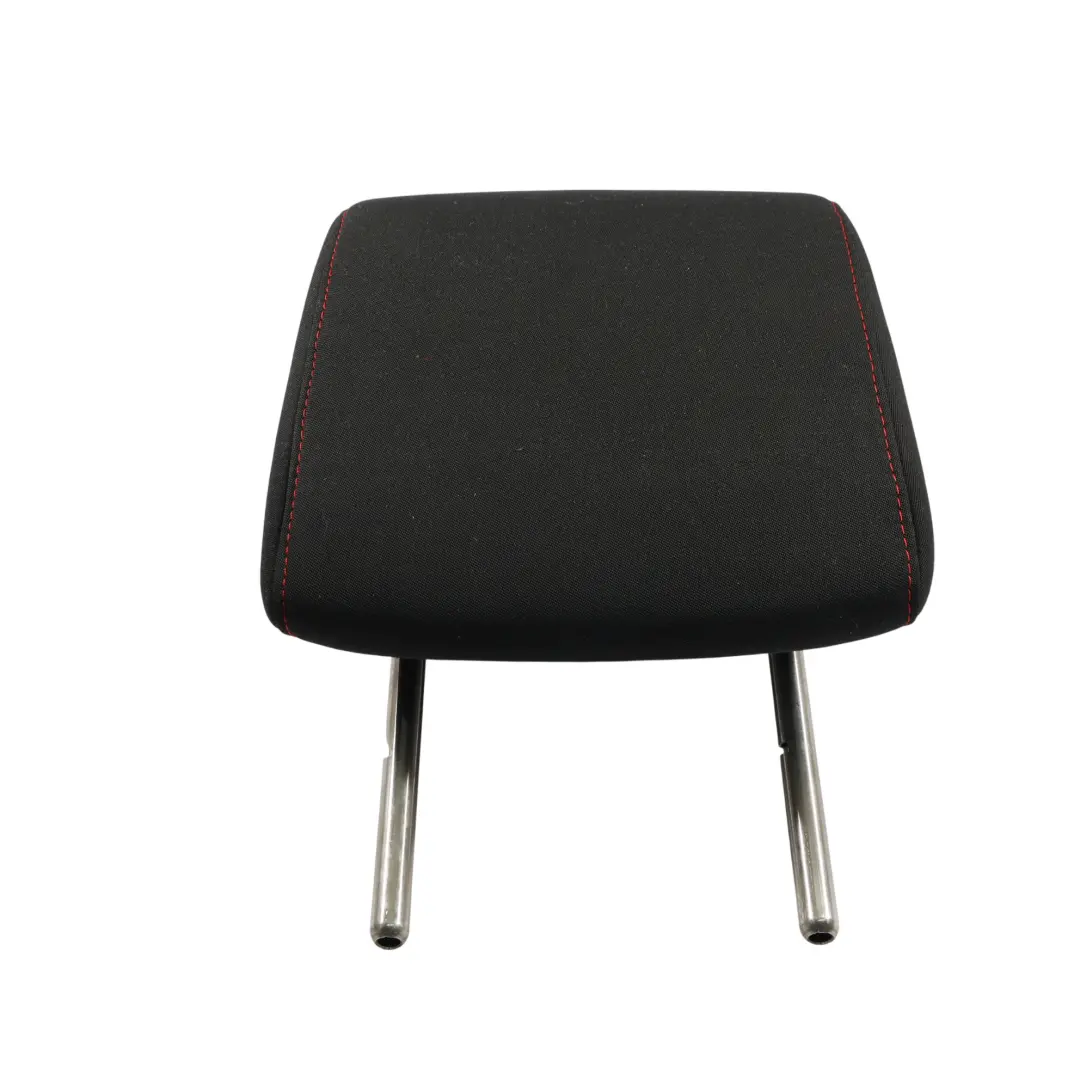 Volkswagen Golf Mk6 Seat Headrest Rear Left Right N/O/S Cloth Black Red Stitch - SKU 5K0885901 - Part number 5K0885901