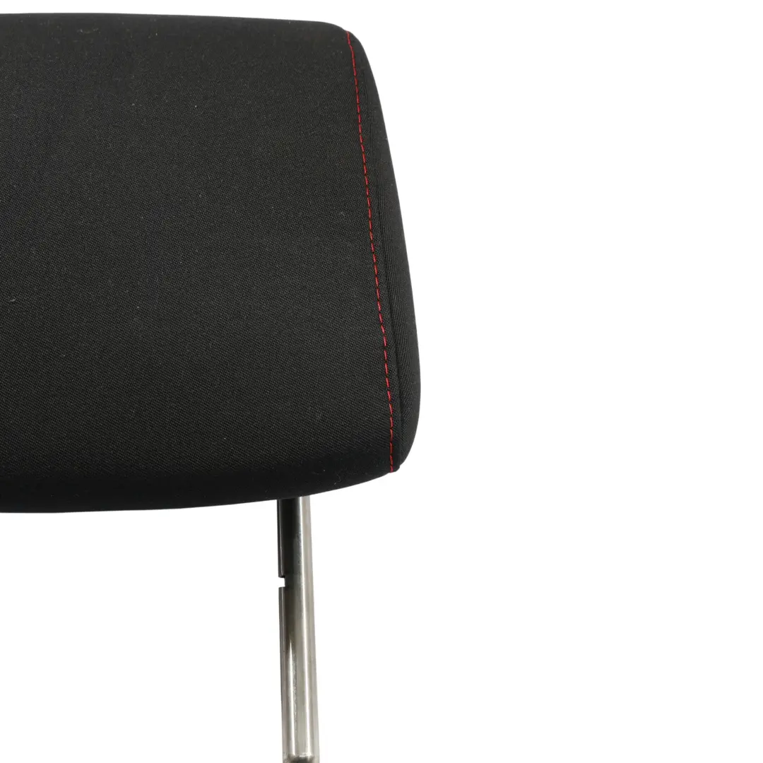 Volkswagen Golf Mk6 Asiento Trasero Izquierdo Derecho Tela Negro Puntada Roja - SKU 5K0885901 - Número de pieza 5K0885901