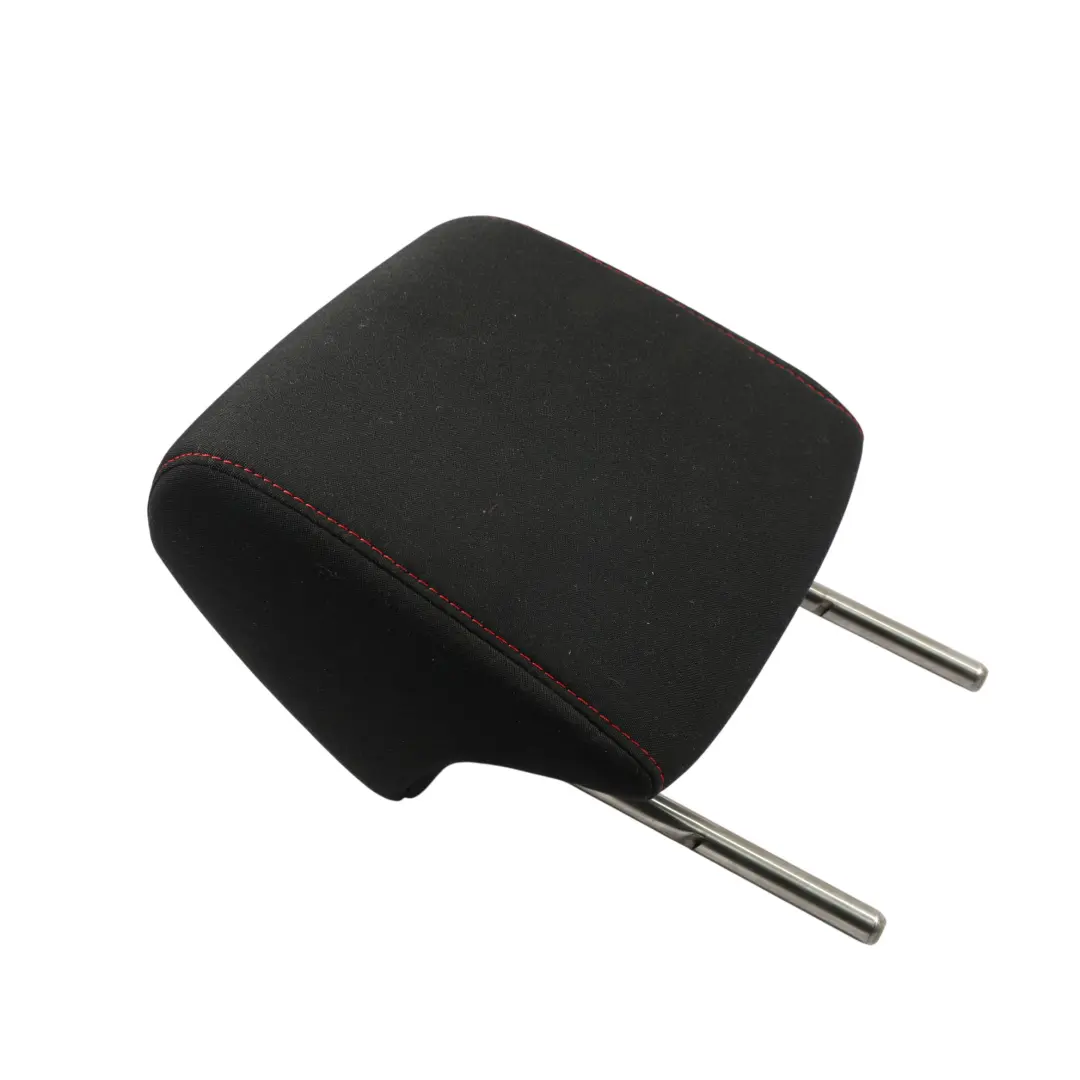 Mk6 Seat Headrest Rear Left Right N/O/S Cloth Black Red Stitch to Volkswagen Golf with Part number 5K0885901 Volkswagen Golf Mk6 Seat Headrest Rear Left Right N/O/S Cloth Black Red Stitch - SKU 5K0885901 - Part number 5K0885901