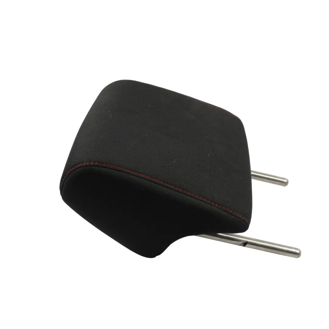 Volkswagen Golf Mk6 Appuie-Tête Arrière Gauche Droite Tissu Noir Coutures Rouges - SKU 5K0885901 - Numéro de pièce 5K0885901