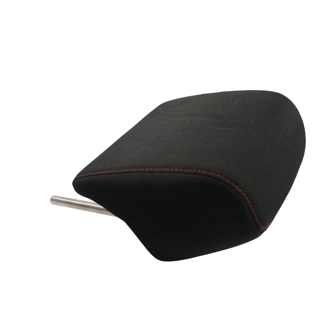 Volkswagen Golf Mk6 Seat Headrest Rear Left Right N/O/S Cloth Black Red Stitch - SKU 5K0885901 - Part number 5K0885901