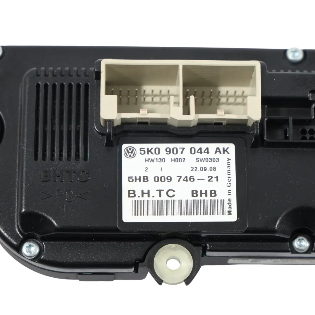Volkswagen Passat CC Panel Przełącznik Klimatyzacji Nawiewu - SKU 5K0907044AK - Numer Części 5K0907044AK