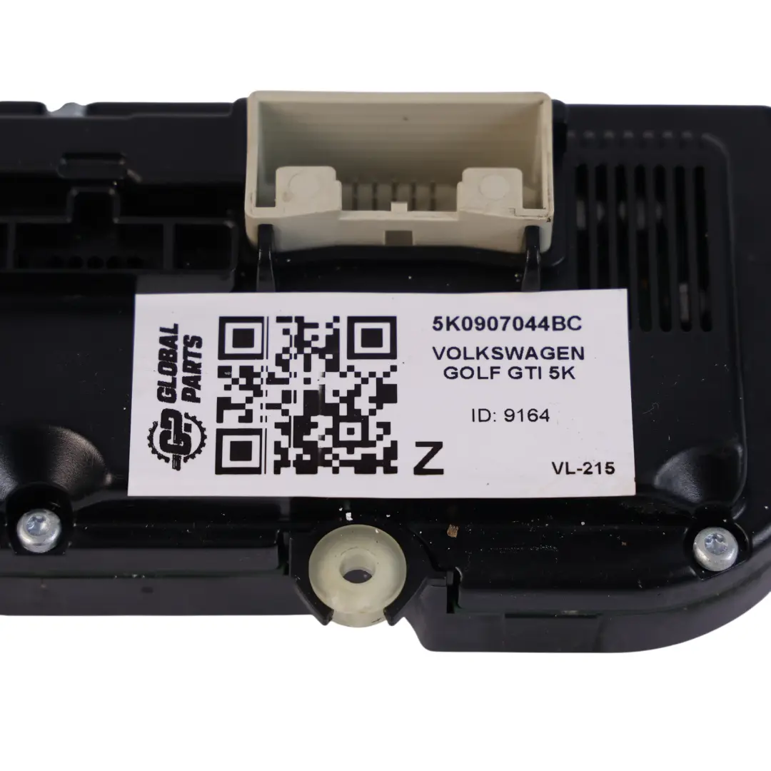 Mk6 Air Conditioning Panel Climate Control Switch to Volkswagen Golf with Part number 5K0907044BC Volkswagen Golf Mk6 Air Conditioning Panel Climate Control Switch - SKU 5K0907044BC - Part number 5K0907044BC