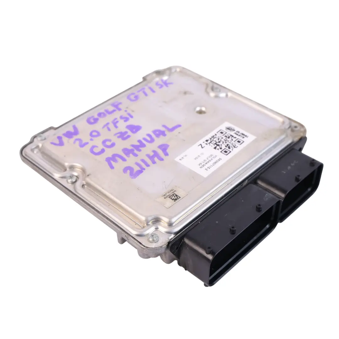 Volkswagen Golf Mk6 2.0 TSI CCZB 211HP Engine Control Unit ECU Manual - SKU 5K0907115-2 - Part number 5K0907115