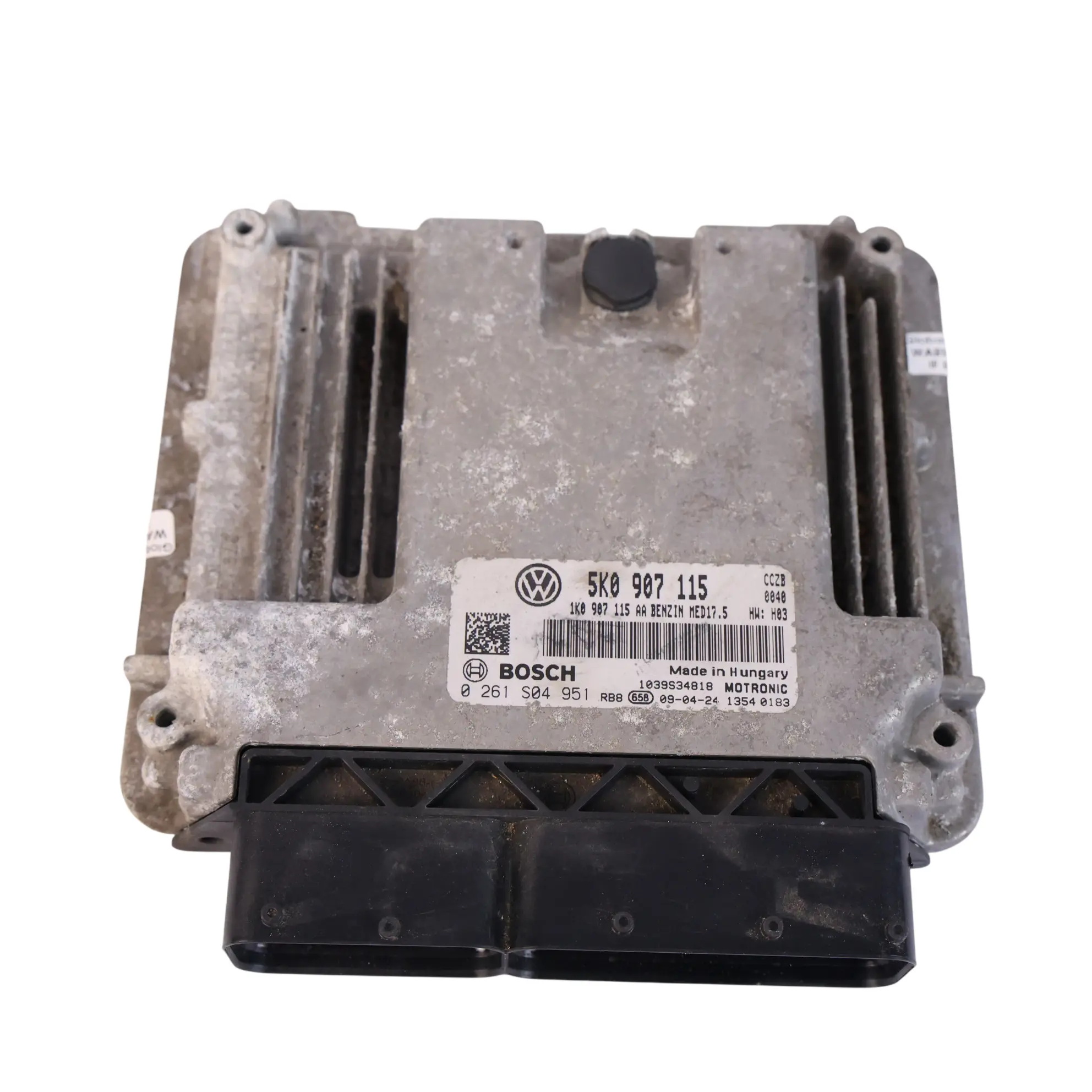 Volkswagen Golf Mk6 2.0 TSI CCZB 211CH Calculateur Moteur ECU 5K0907115 Manuel