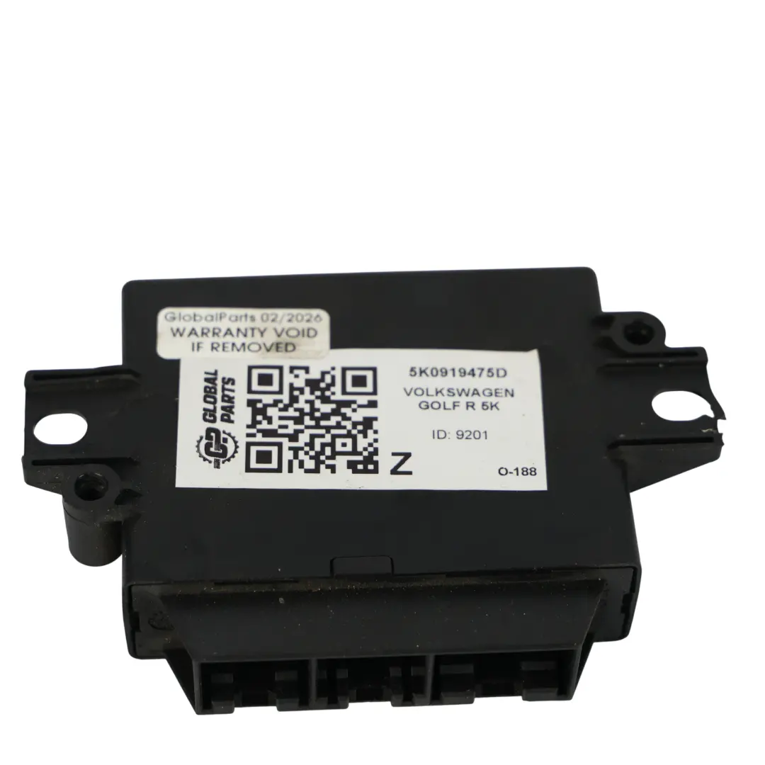 5K Einparkhilfe Modul PDC Steuergerät für Volkswagen GOLF R mit Teilenummer 5K0919475D Volkswagen GOLF R 5K Einparkhilfe Modul PDC Steuergerät - SKU 5K0919475D - Teilenummer 5K0919475D