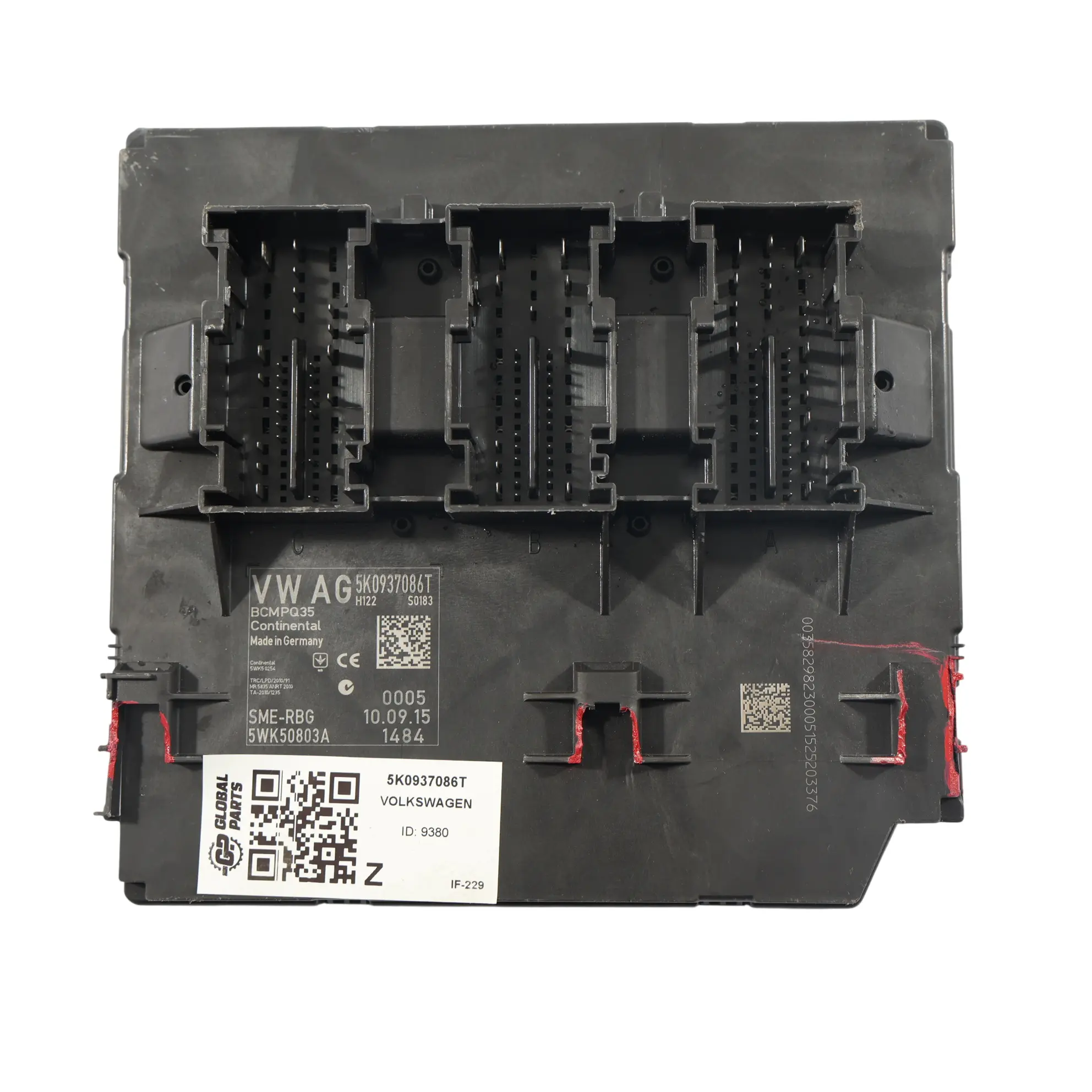 Volkswagen Scirocco Mk3 Tiguan 5N BCM Body Control Module 2.0 TDI 5K0937086T