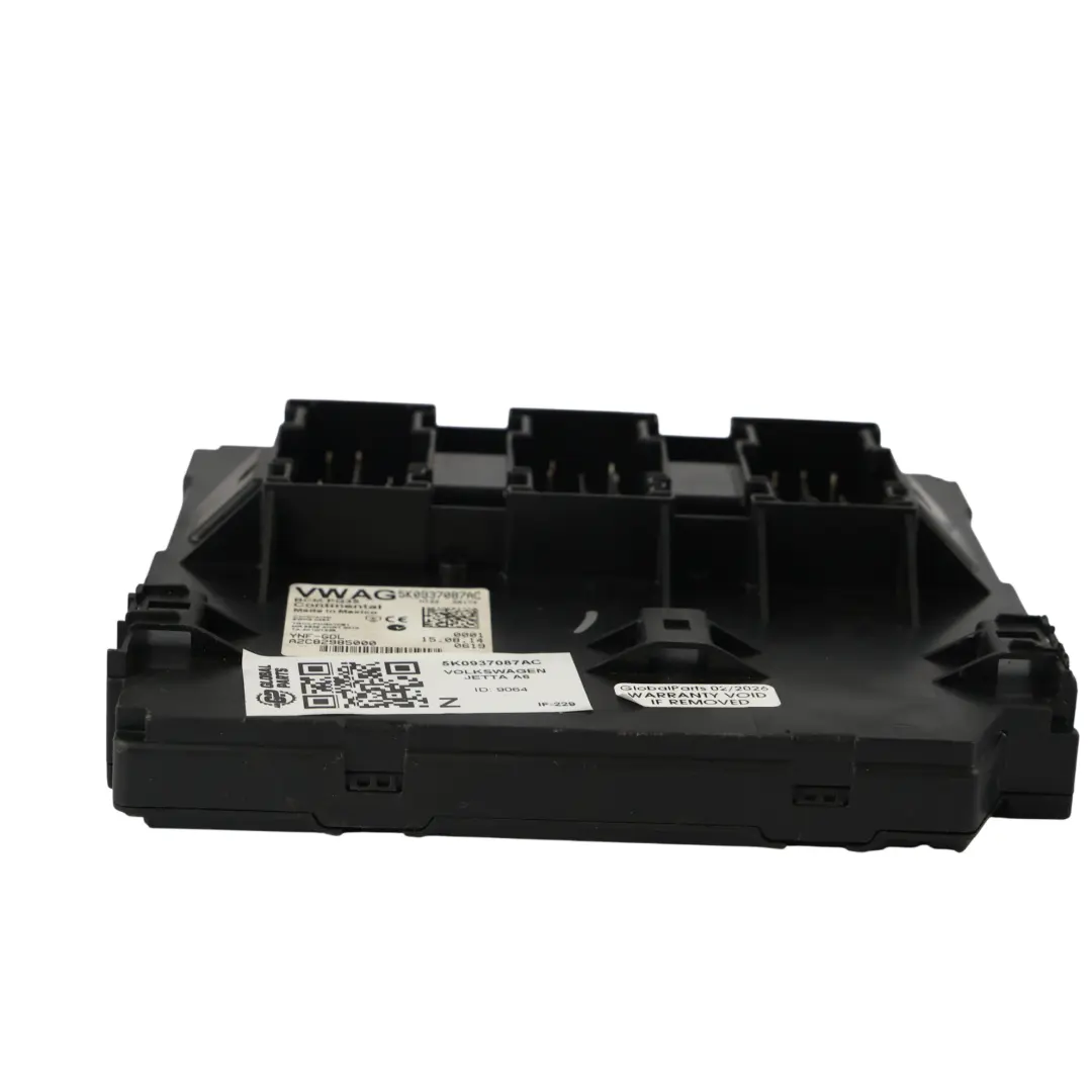 Volkswagen VW Jetta VI Caddy 2K BCM Body Control Modul ECU - SKU 5K0937087AC - Teilenummer 5K0937087AC