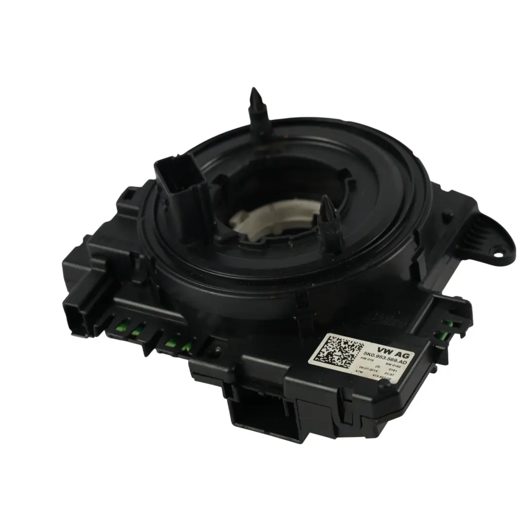 Volkswagen Jetta VI Sensor De Ángulo De Dirección Anillo Colector - SKU 5K0953569AD - Número de pieza 5K0953569AD