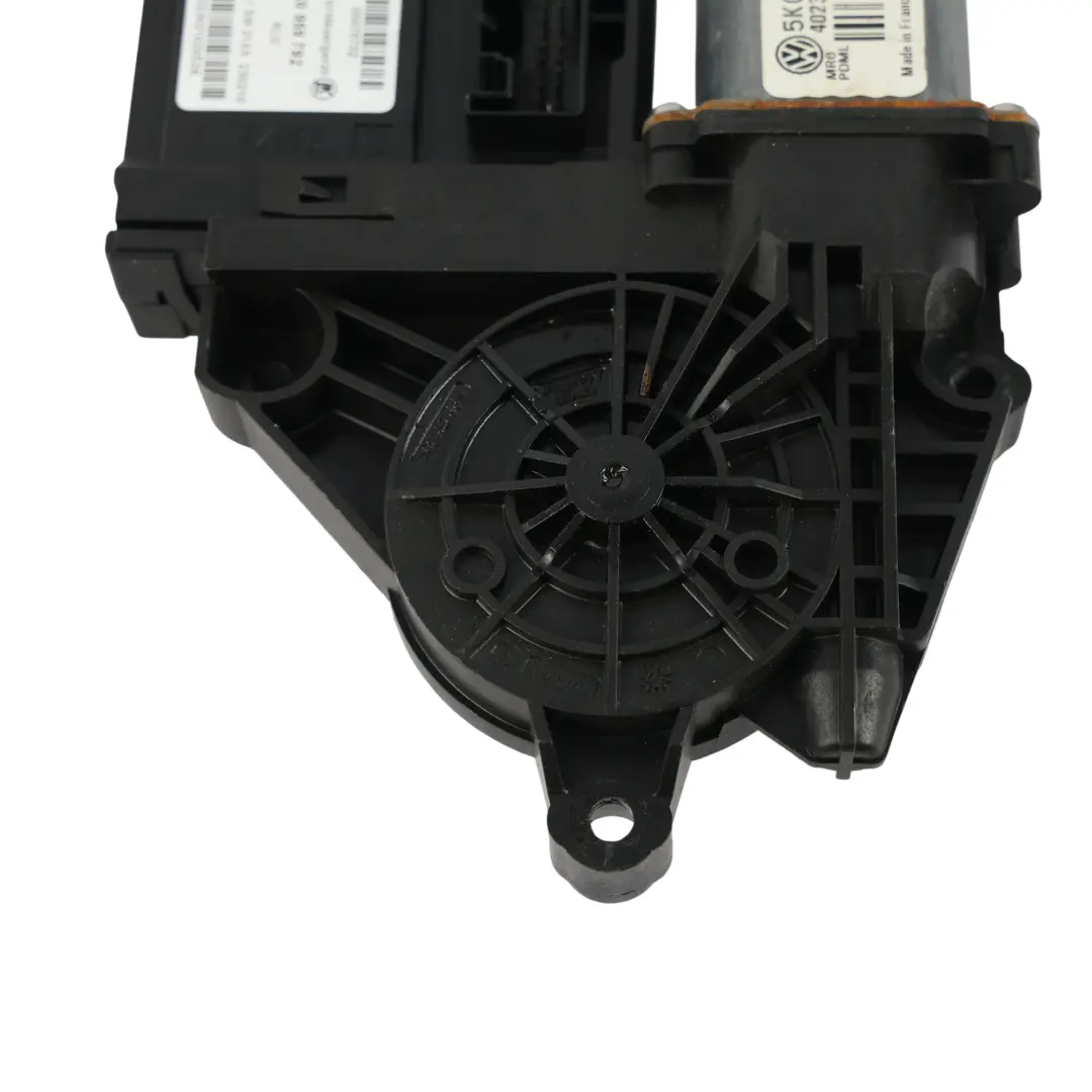 Volkswagen Golf Mk6 5Dr Front Window Lifter Regulator Motor Passenger 5K0959702J - SKU RHD-5K0959702J - Part number 5K0959702B