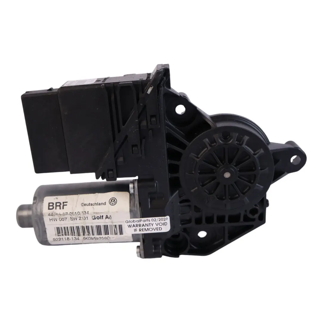 Volkswagen Golf Mk6 5Dr Motor Elevalunas Trasero Izquierdo - SKU 5K0959703D - Número de pieza 5K0959703D