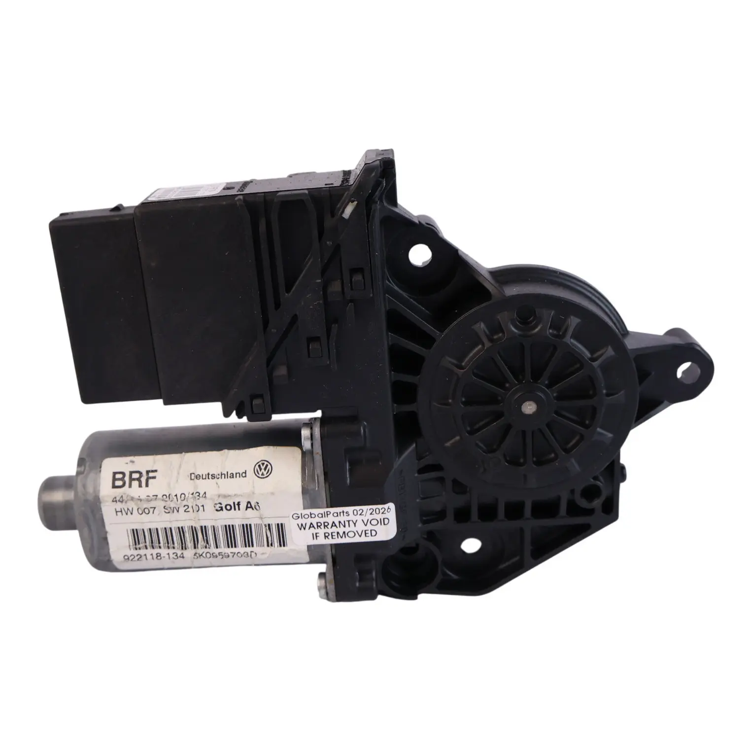 Volkswagen Golf Mk6 5Dr Tür Fensterheber Motor Hinten Links 5K0959703D