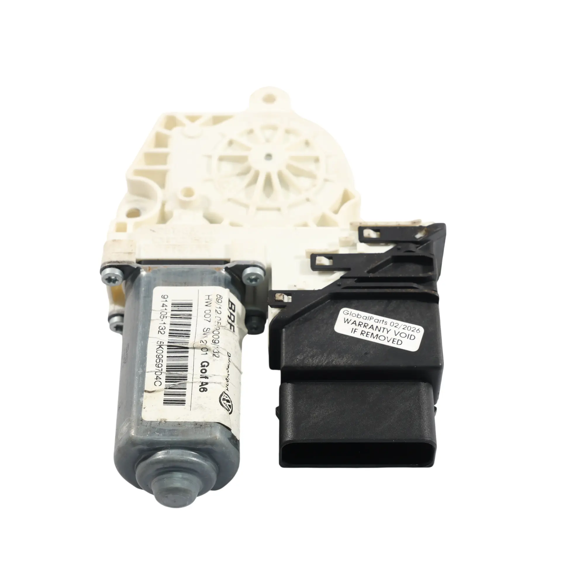 Volkswagen Golf Mk6 5D Door Window Motor Regulator Rear Right O/S 5K0959704C