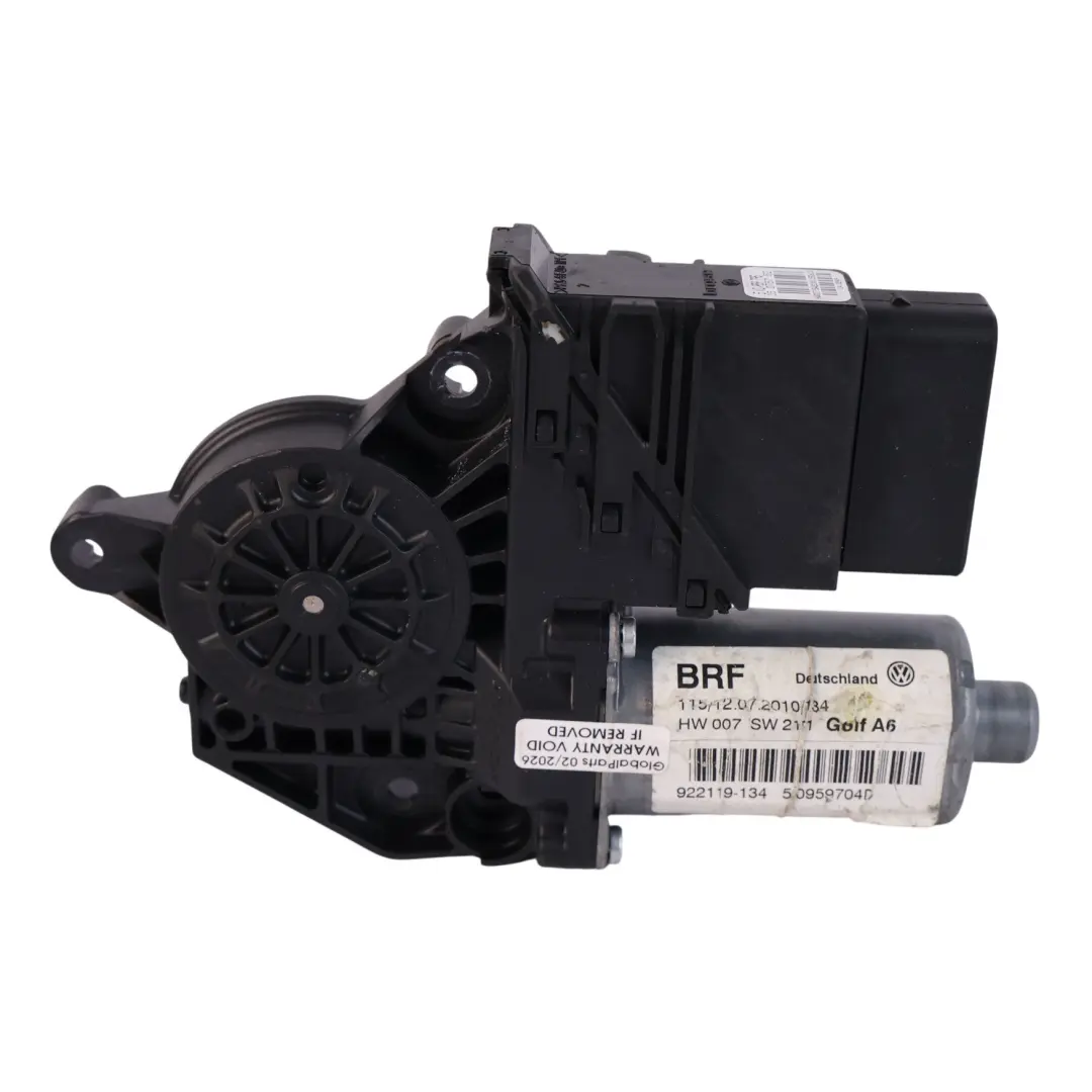 Mk6 5Dr Motore Alzacristalli Posteriore Destro per Volkswagen Golf con numero di parte 5K0959704D Volkswagen Golf Mk6 5Dr Motore Alzacristalli Posteriore Destro - SKU 5K0959704D - Numero di parte 5K0959704D