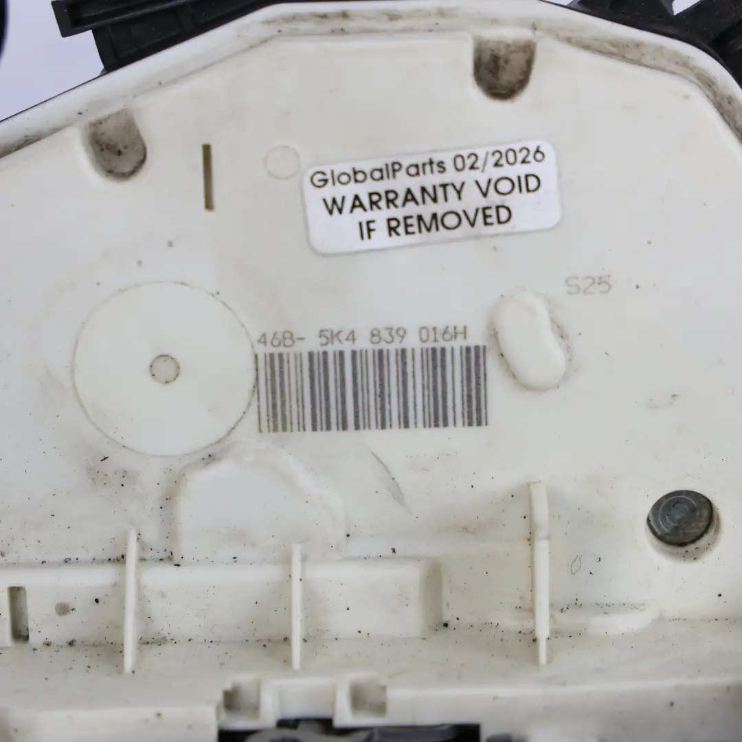 Volkswagen Golf R 5K MK6 Rear Door Lock Mechanism Right O/S - SKU 5K4839016H - Part number 5K4839016H