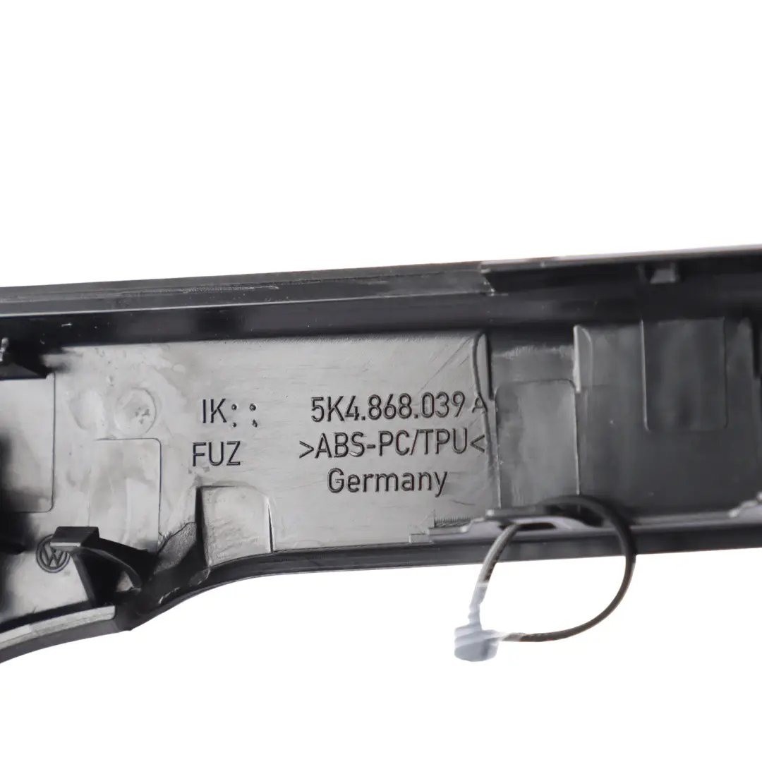 VW Golf MK6 Interior Door Handle Grab Trim Cover Front Rear Left N/S - SKU 5K4868039A - Part number 5K4868039A