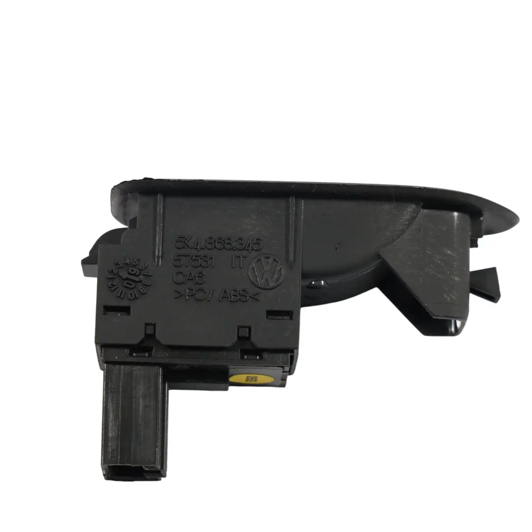 VW Volkswagen Golf Mk6 Przełącznik Szyby Drzwi Tył Lewo - SKU 5K4868345 - Numer Części 5K4868345