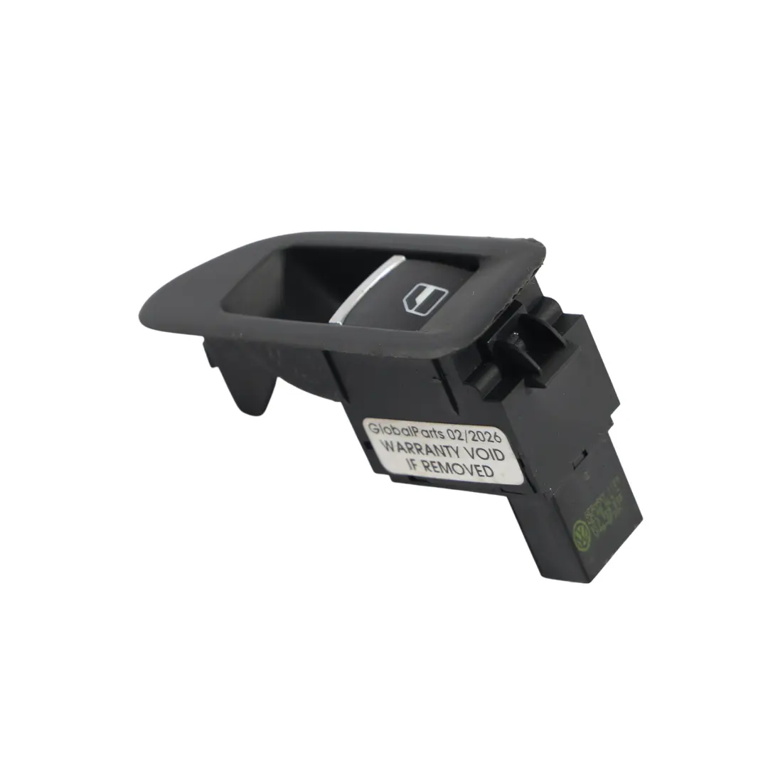 VW Volkswagen Golf Mk6 Rear Door Window Regulator Switch Left N/S - SKU 5K4868345 - Part number 5K4868345