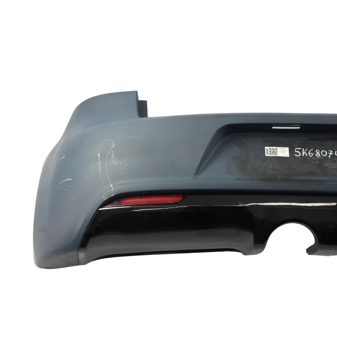 Volkswagen VW Golf Mk6 GTI Zderzak Tylny Osłona Niebieski Lakierowany - SKU 5K6807417G-BLUE - Numer Części 5K6807417G