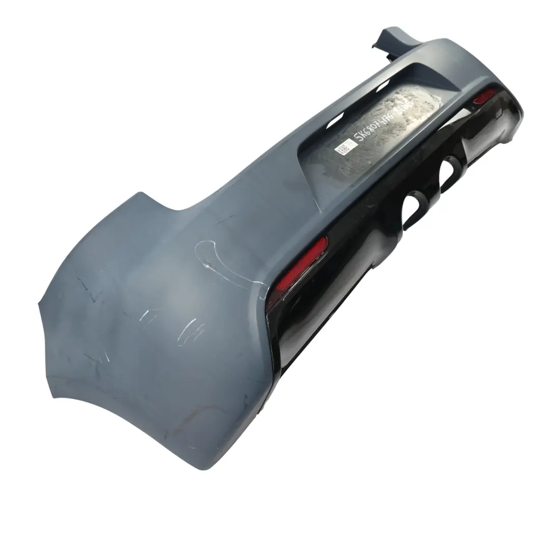 Mk6 GTI Rear Bumper Trim Panel Cover Blue Painted to Volkswagen VW Golf with Part number 5K6807417G Volkswagen VW Golf Mk6 GTI Rear Bumper Trim Panel Cover Blue Painted - SKU 5K6807417G-BLUE - Part number 5K6807417G