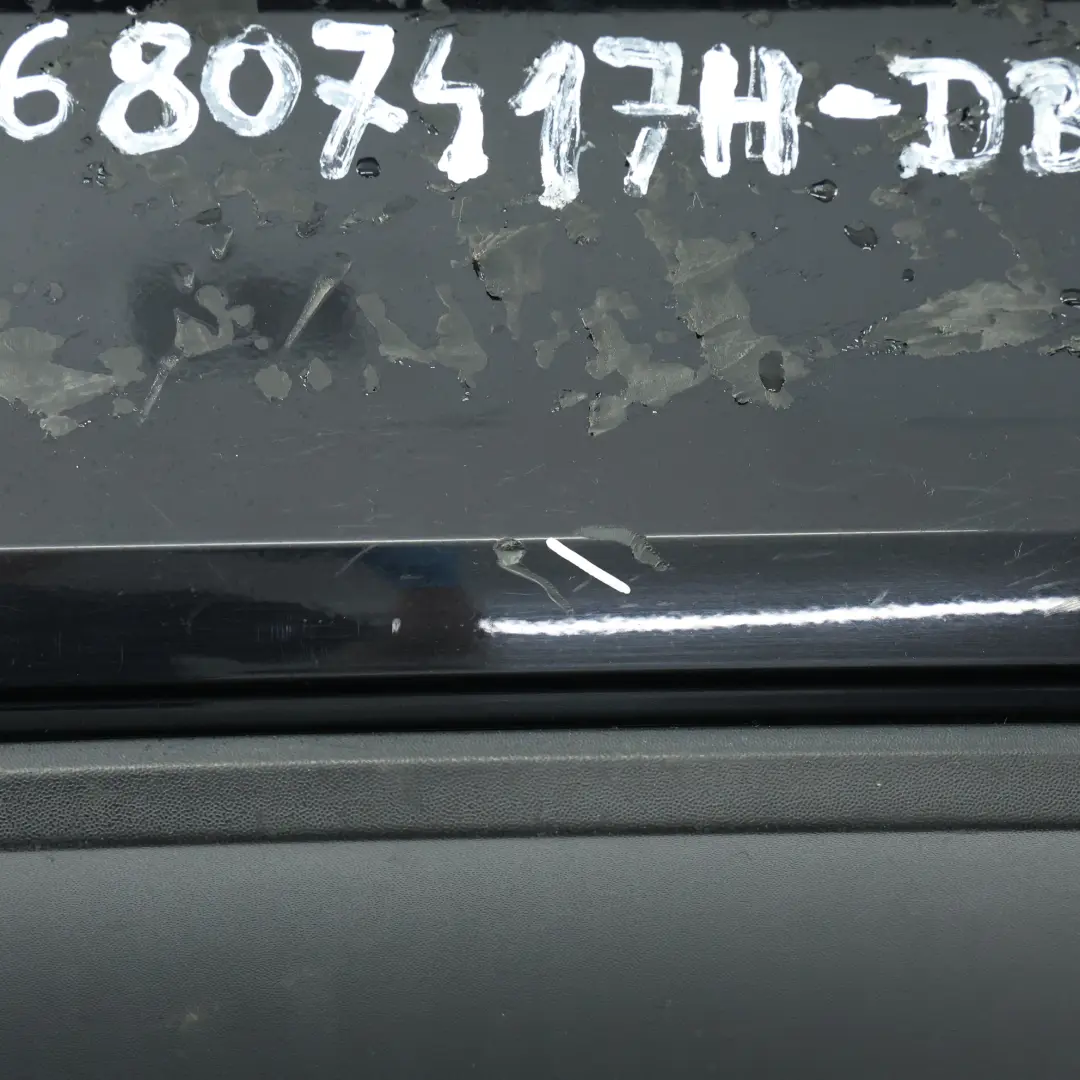 Volkswagen VW Golf Mk6 GTI Zderzak Tylny Osłona Deep Black Czarny - C9X - SKU 5K6807417H-DBL - Numer Części 5K6807417H