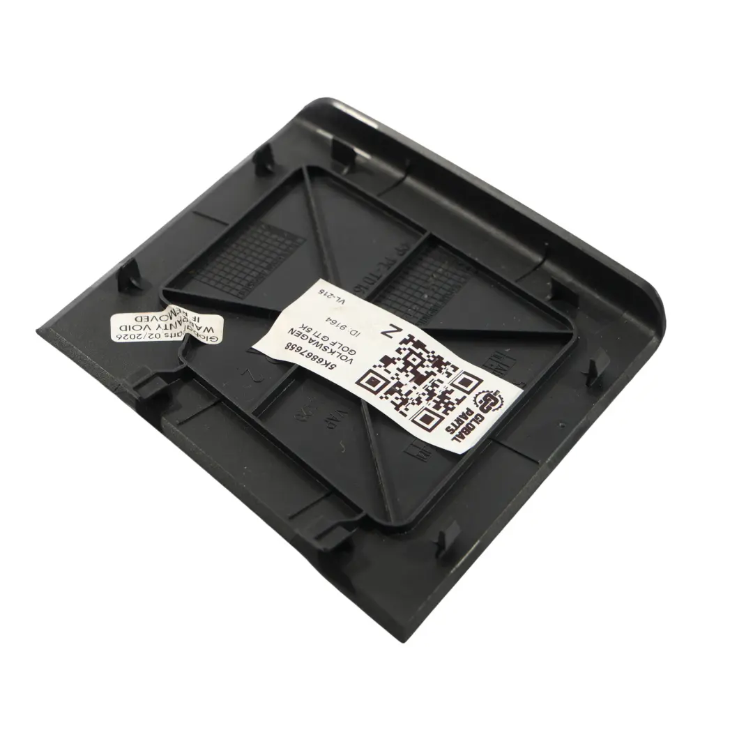 Volkswagen Golf Mk6 5K Garniture Intérieure De Hayon Arrière Droit - SKU 5K6867658 - Numéro de pièce 5K6867658