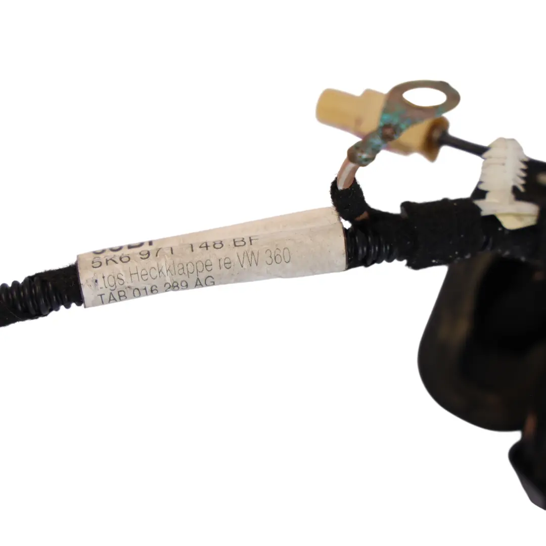 Volkswagen Golf Mk6 Portón Trasero Maletero Cable Mazo Cables - SKU 5K6971148BF - Número de pieza 5K6971148BF